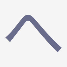 Hiragana へ (he) stroke order animation — how to write へ step by step