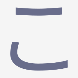 Hiragana こ (ko) stroke order animation — how to write こ step by step