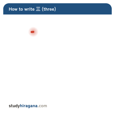How to write 三