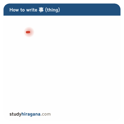 How to write 事