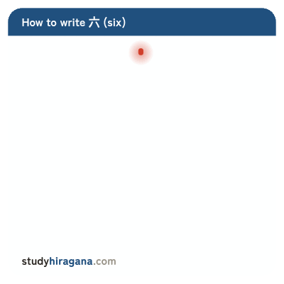 How to write 六