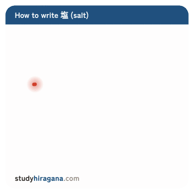 How to write 塩