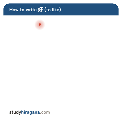 How to write 好