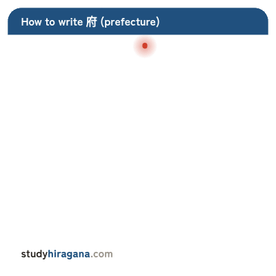 How to write 府