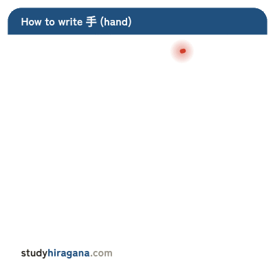 How to write 手