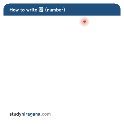 How to write 番