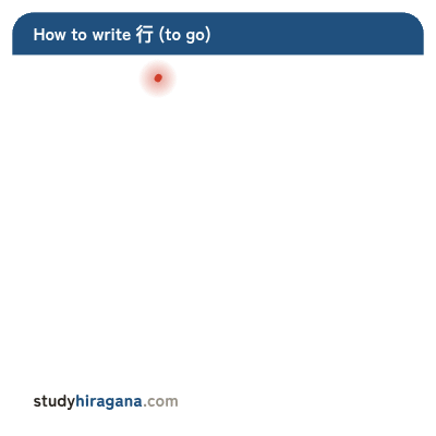 How to write 行